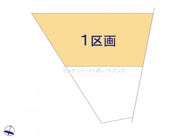 福生市福生　売地　全2区画　1号区