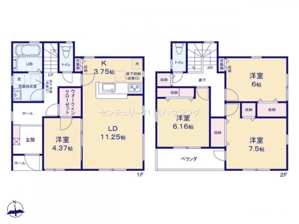 リーブルガーデン　昭島市郷地町3丁目　新築　全3棟　2号棟