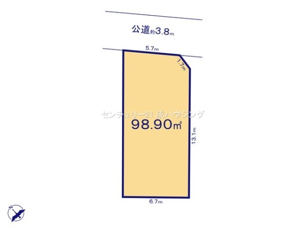 立川市砂川町3丁目　新築　全2棟　1号棟