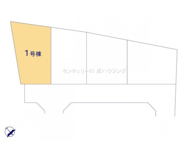 タマタウン　羽村市羽中2丁目　新築　全4棟　1号棟