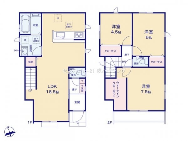 グラファーレ　昭島市宮沢町2丁目　新築　全8棟　3号棟