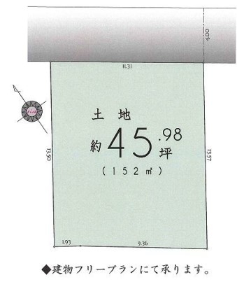 昭島市美堀町１丁目の土地