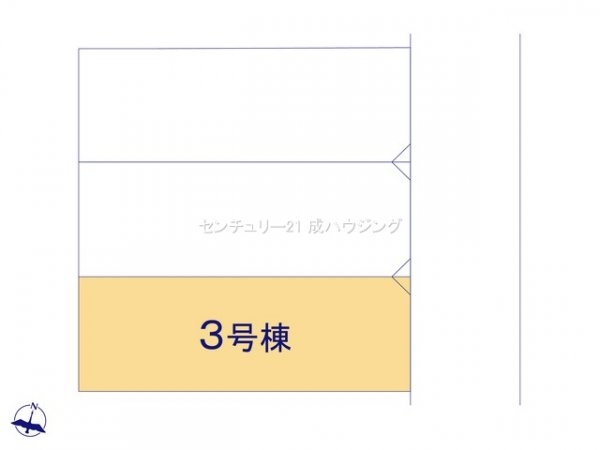福生市北田園2丁目　新築　全3棟　3号棟