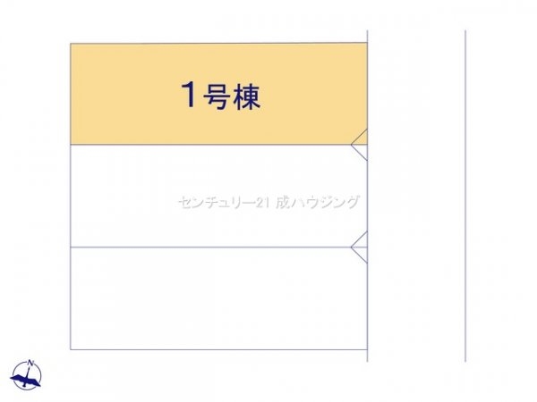福生市北田園2丁目　新築　全3棟　1号棟