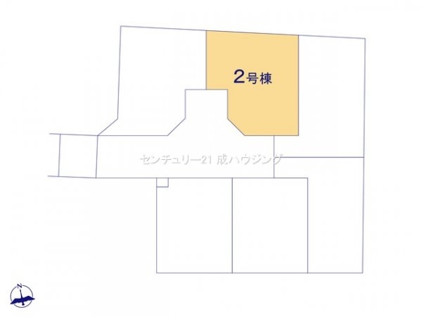 東大和市桜が丘4丁目　新築　全6棟　2号棟