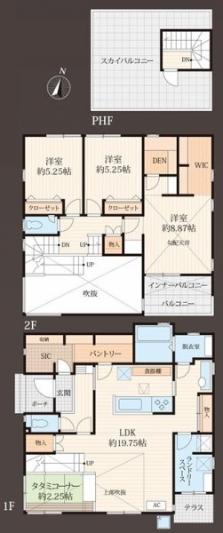 東大和市清水5丁目　新築　全2棟　1号棟