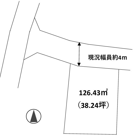 あきる野市草花　売地