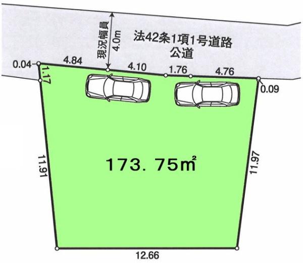 武蔵村山市神明2丁目　売地