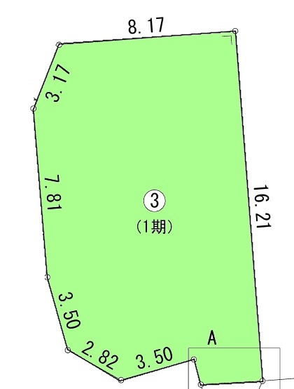 立川市柴崎町5丁目　売地　全4区画　3号区