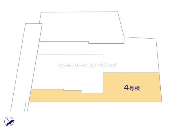 東大和市芋窪1丁目　新築　全4棟　4号棟