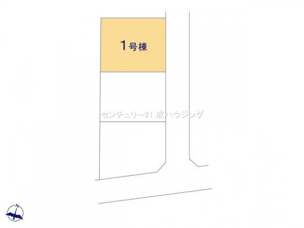 リーブルガーデン　福生市福生　新築　全3棟　1号棟