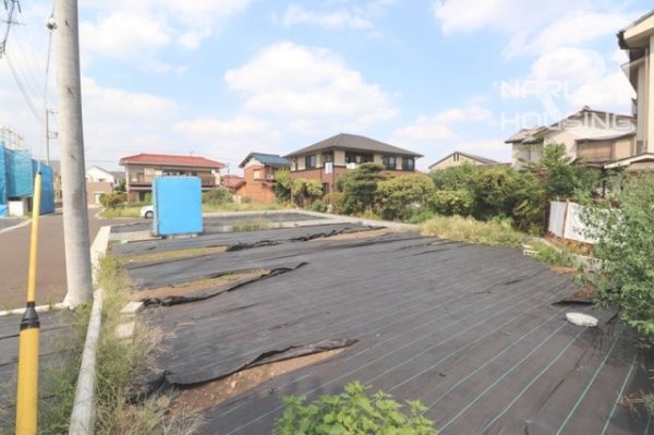 あきる野市野辺の土地(前面道路含む現地写真)