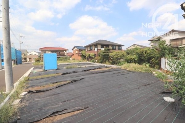 あきる野市野辺の土地(前面道路含む現地写真)