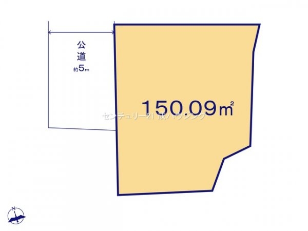 あきる野市野辺　売地　全7区画　6号区