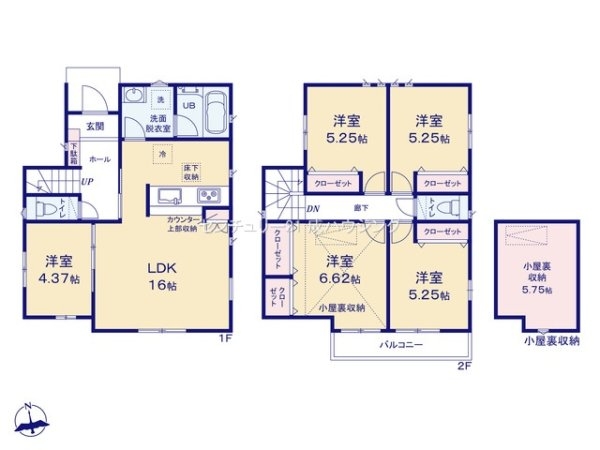 あきる野市小川　新築　全4棟　2号棟