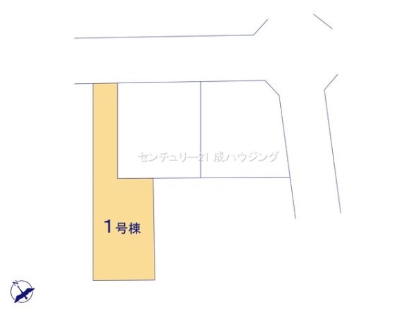立川市富士見町4丁目　新築　全3棟　1号棟