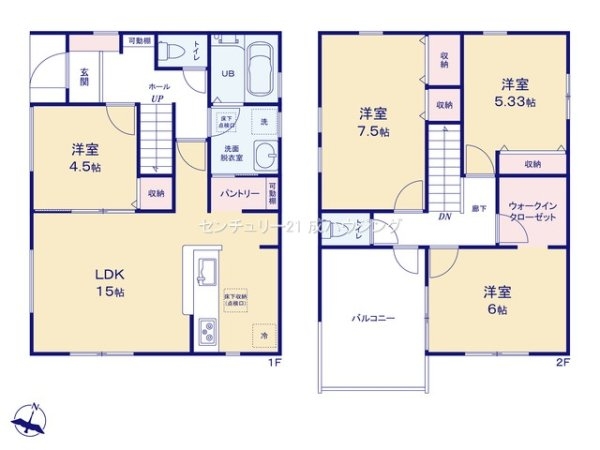 リーブルガーデン　立川市一番町4丁目新築　全11棟　3号棟