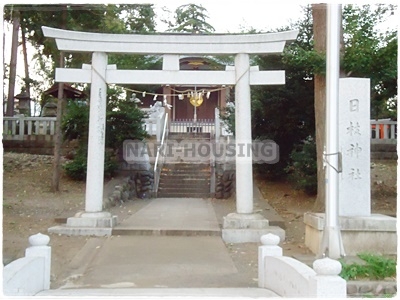 昭島市上川原町３丁目の土地(日枝神社)