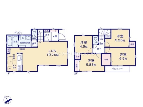 羽村市羽加美3丁目　新築　全9棟　6号棟