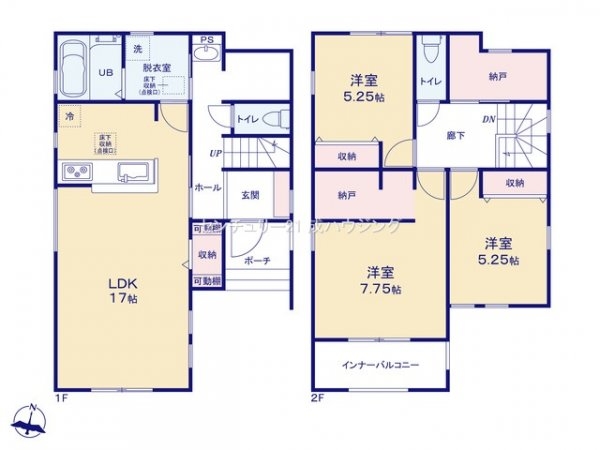 リーブルガーデン　東大和市清水6丁目新築　全14棟　14号棟