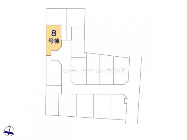 リーブルガーデン　東大和市清水6丁目新築　全14棟　8号棟