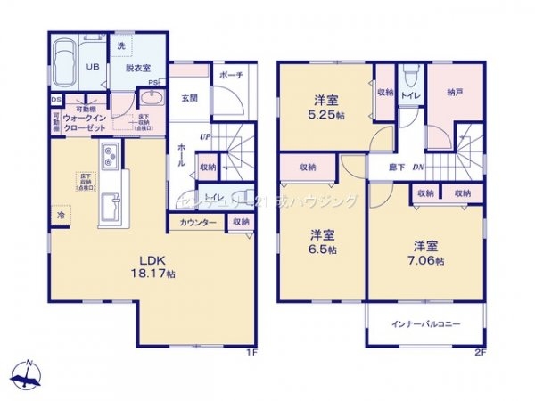 リーブルガーデン　東大和市清水6丁目新築　全14棟　1号棟