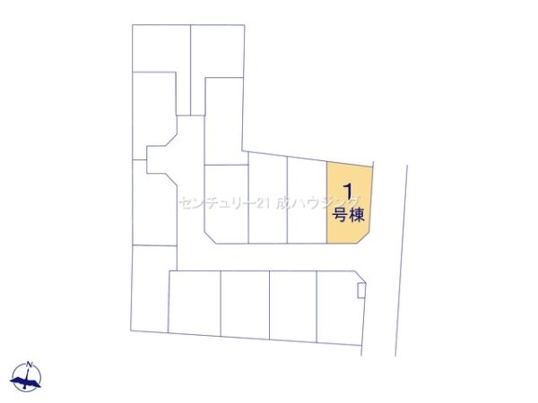 リーブルガーデン　東大和市清水6丁目新築　全14棟　1号棟