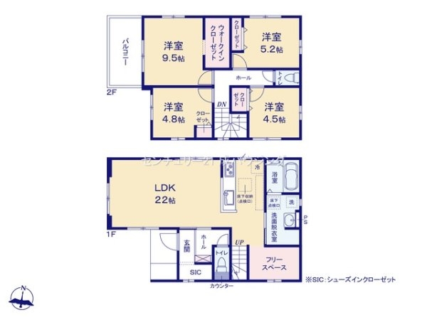 青梅市新町7丁目　新築　全3棟　3号棟