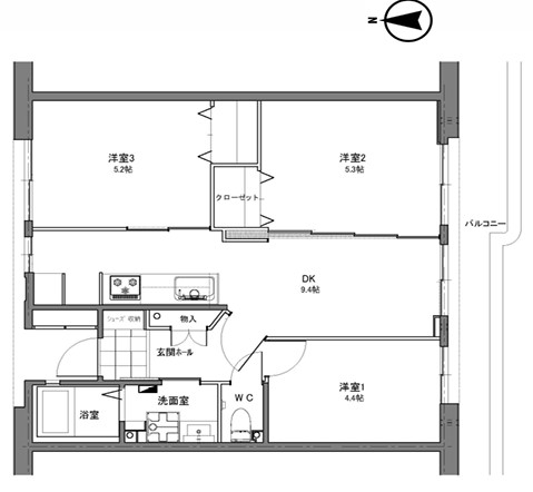 昭島つつじヶ丘ハイツ１６号棟