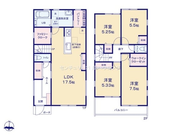 リーブルガーデン　瑞穂町箱根ケ崎　新築　全2棟　1号棟
