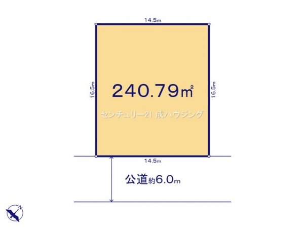 東大和市湖畔2丁目　売地