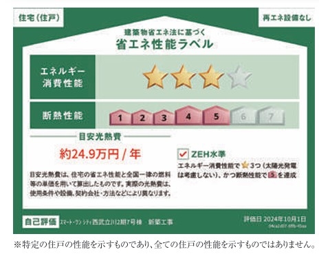 立川市西砂町1丁目　新築　全6棟　10号棟