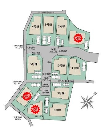 ブルーミングガーデン　昭島市田中町1丁目新築全11棟11号棟