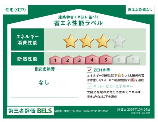 ブルーミングガーデン　昭島市田中町1丁目新築全11棟11号棟