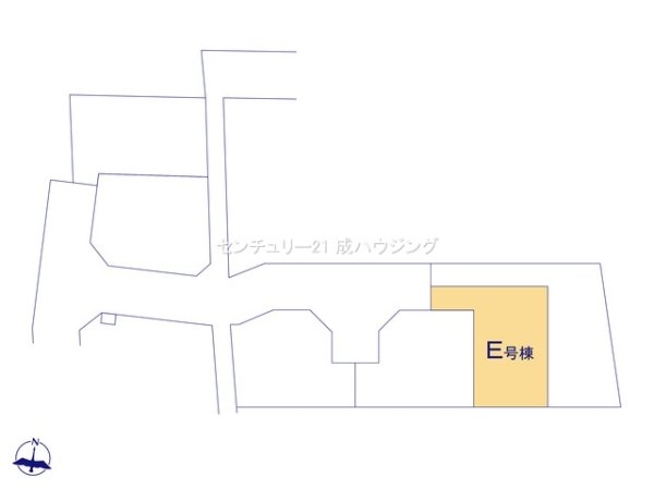 ハートフルタウン　東大和市上北台3丁目　新築　全6棟　E号棟