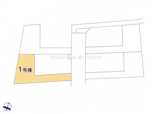 グラファーレ　東大和市芋窪6丁目　新築　全8棟　1号棟