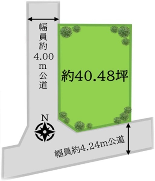 東大和市高木3丁目　売地