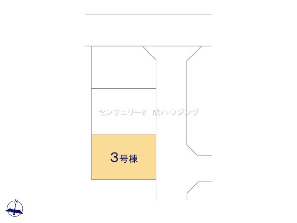 ブルーミングガーデン　武蔵村山市学園4丁目新築　全3棟3号棟