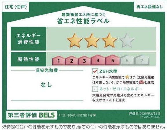 立川市砂川町2丁目　新築　全4棟　3号棟