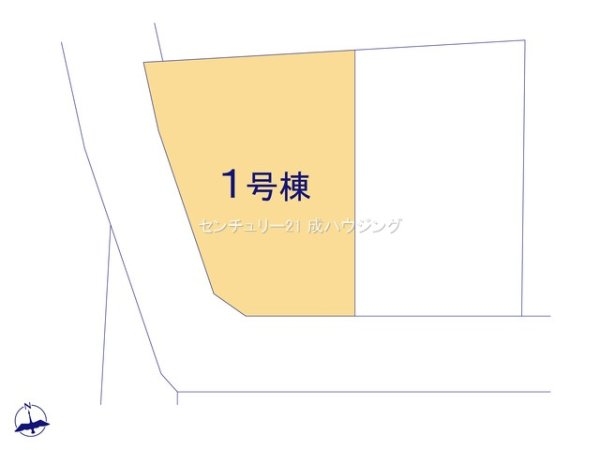 昭島市中神町1丁目　新築　全2棟　1号棟