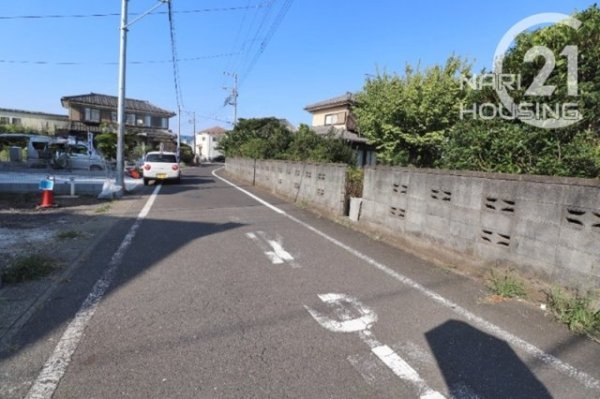 リナージュ 瑞穂町二本木 新築 全5棟 5号棟(前面道路含む現地写真)