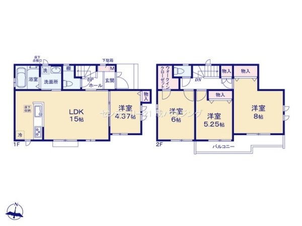 ハートフルホーム　武蔵村山市学園4丁目　新築　全3棟　3号棟
