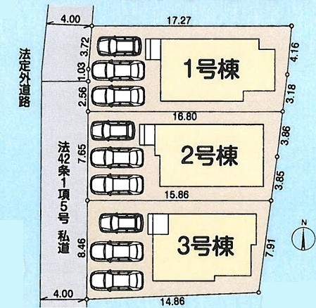 リーブルガーデン　あきる野市伊奈　新築　全3棟　2号棟
