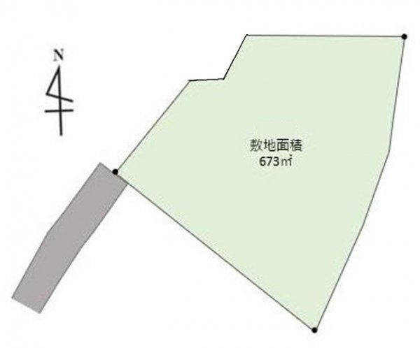 あきる野市牛沼　売地