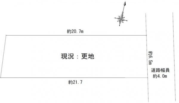 福生市熊川　売地
