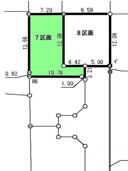 立川市柏町2丁目　売地　全8区画　7号区