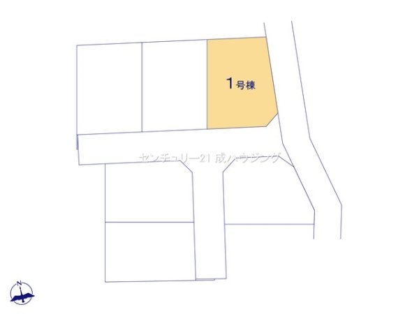 グラファーレ　あきる野市草花　新築　全6棟　1号棟