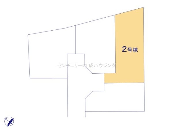 福生市福生　新築　全3棟　2号棟