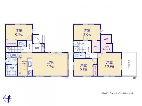東大和市立野1丁目　新築　全4棟　4号棟