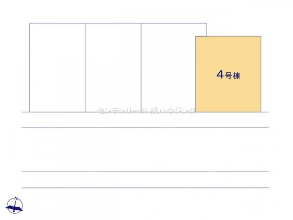 東大和市立野1丁目　新築　全4棟　4号棟
